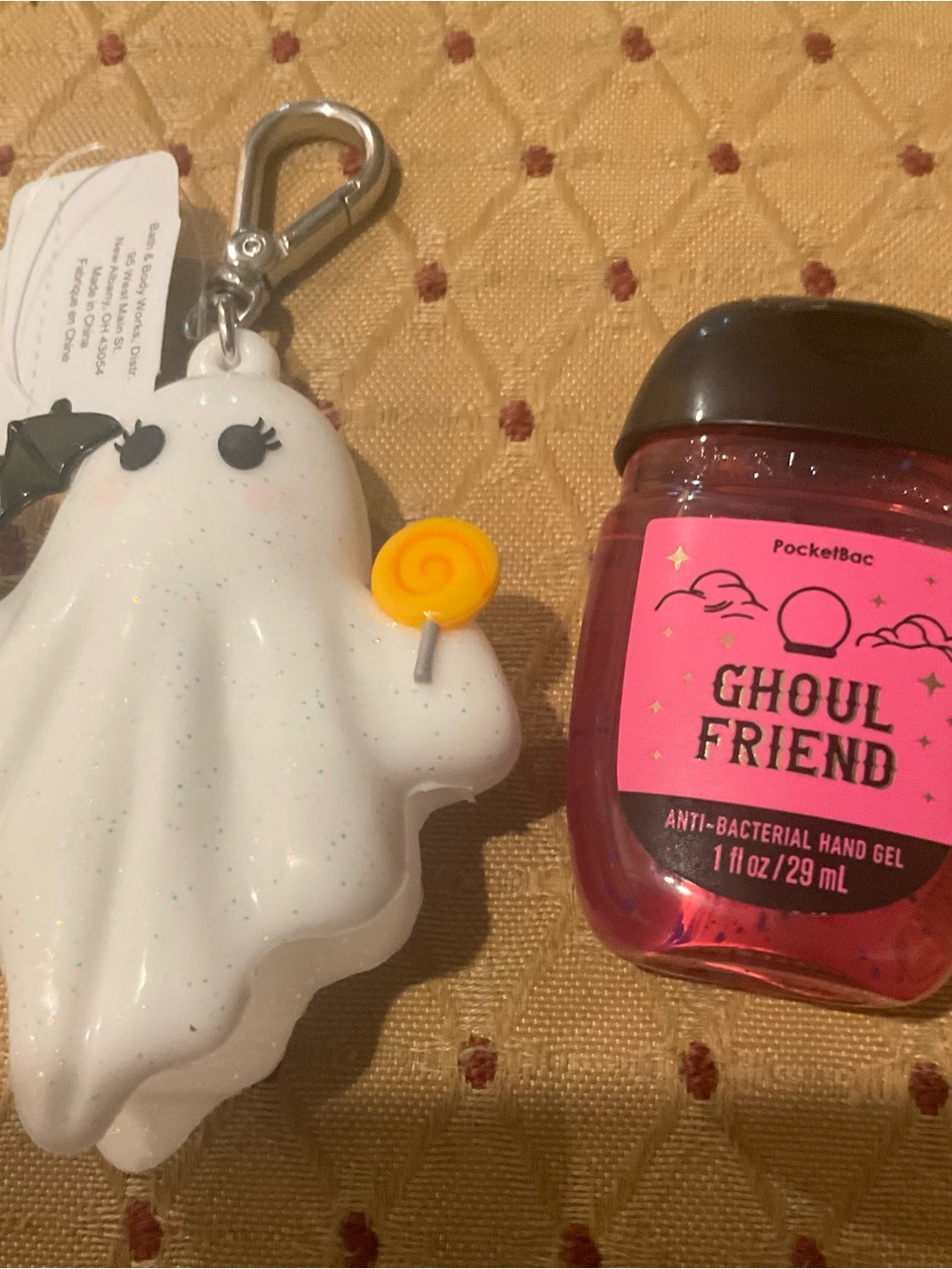 Bath and Body Works Halloween Ghost Pocketbac Ghoul Friend Anti-Bacterial New